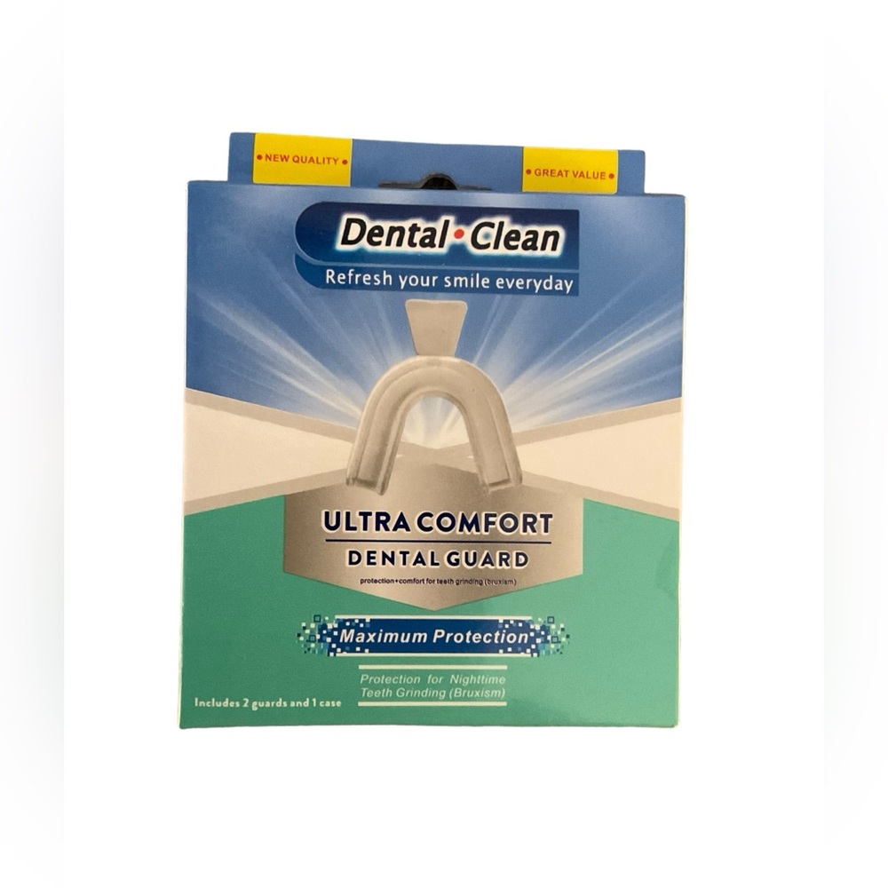 DENTAL CLEAN Ultra Comfort Dental Guard Maximum Protection New In Box